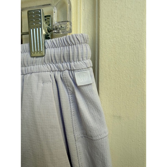 Lululemon Bowline 5" Men Blissful Blue  Texture Elastic Waist Shorts Size Small - Picture 4 of 6